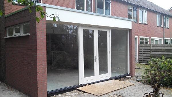 Prefab aanbouw