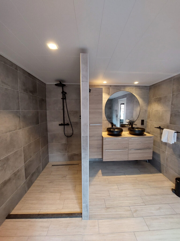 Nieuwe badkamer