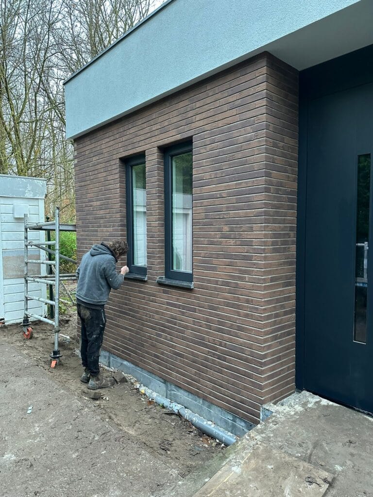 Kozijnen vervangen en voorgevel vervangen