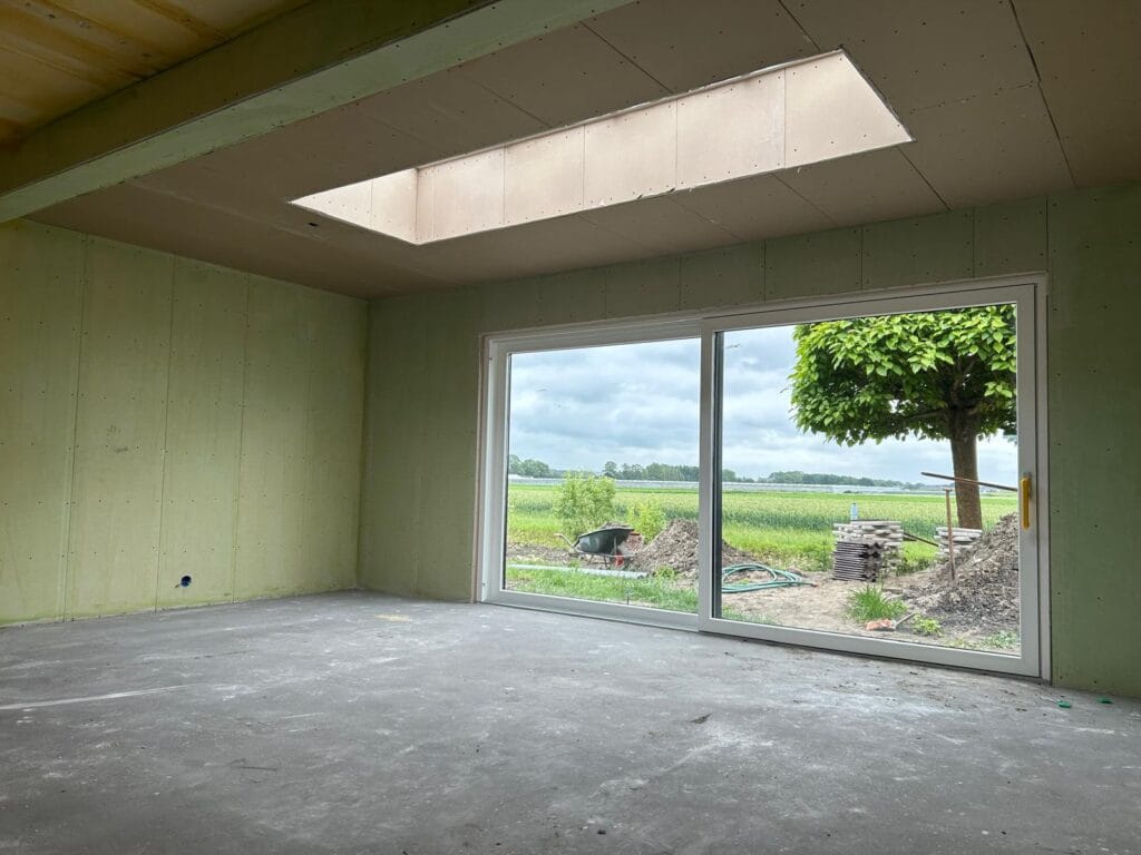 Schuifpui plaatsen woonkamer