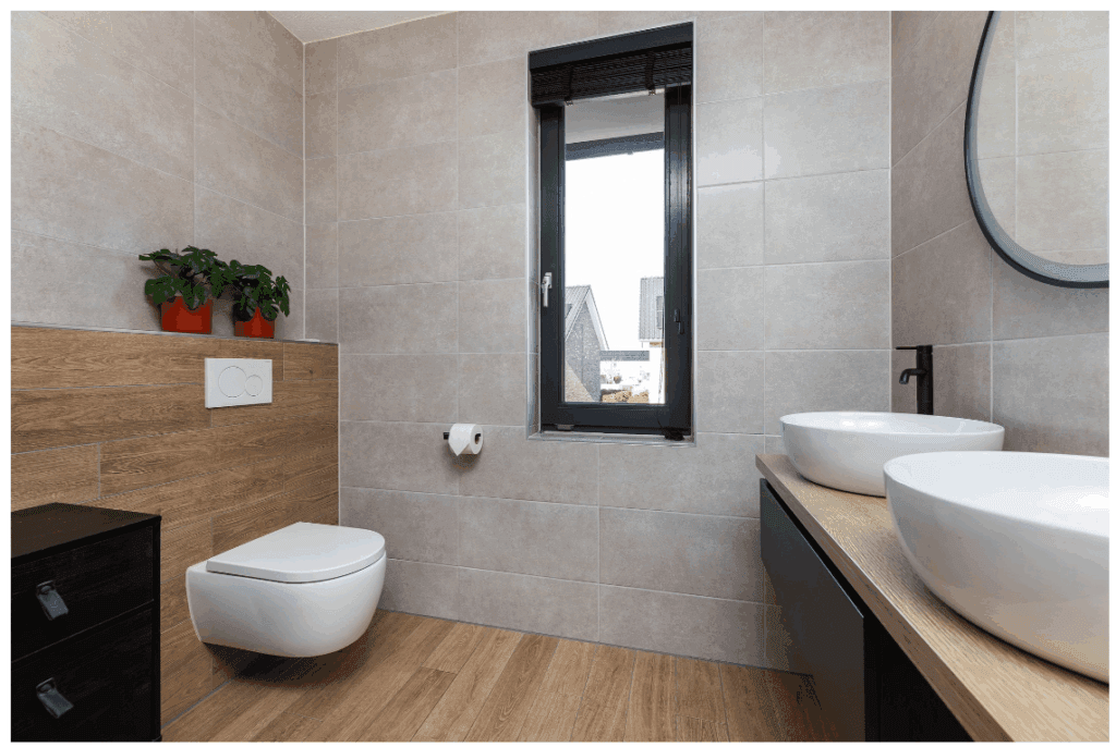 Badkamer ontwerpen met de klant en plaatsen