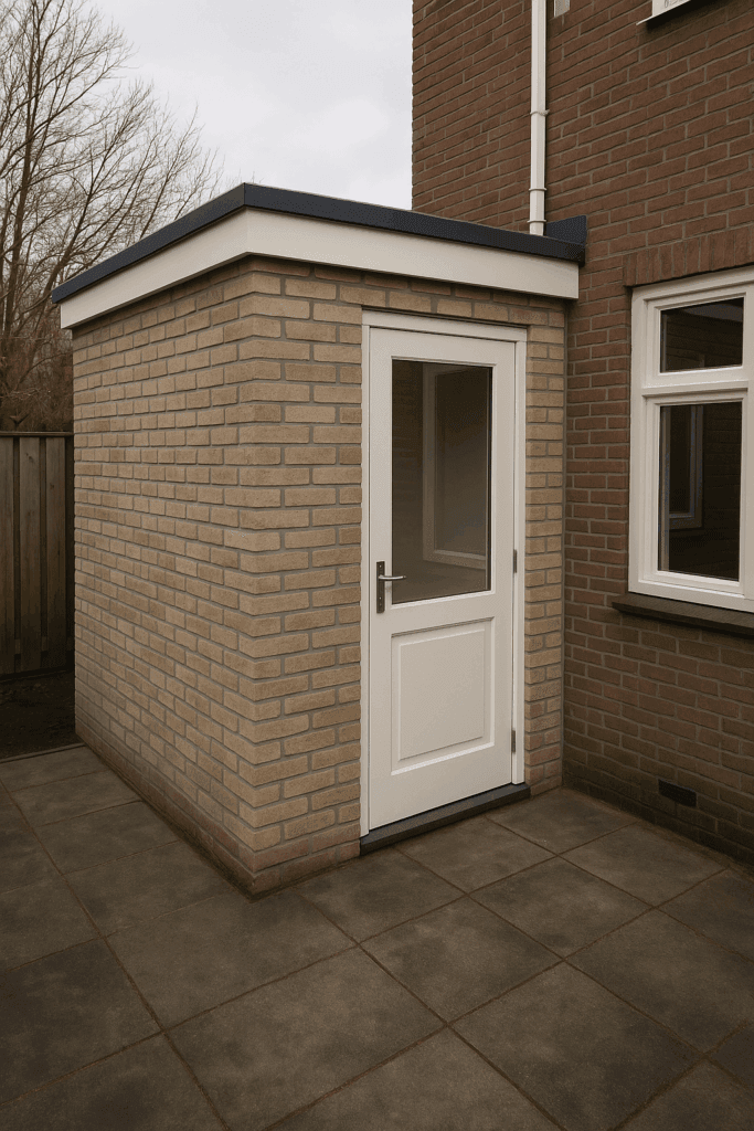 Klompenhok aanbouwen