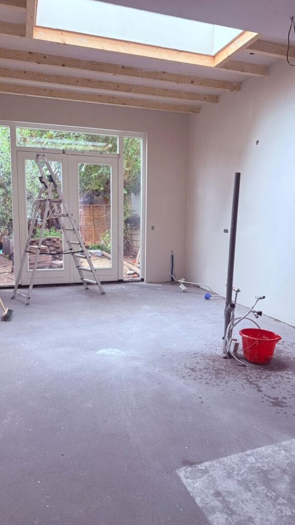 Woonkamer foto vooraf zonder tussenwand