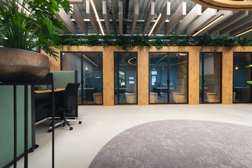 Maatwerk vergaderruimte gemaakt voor een onderneming