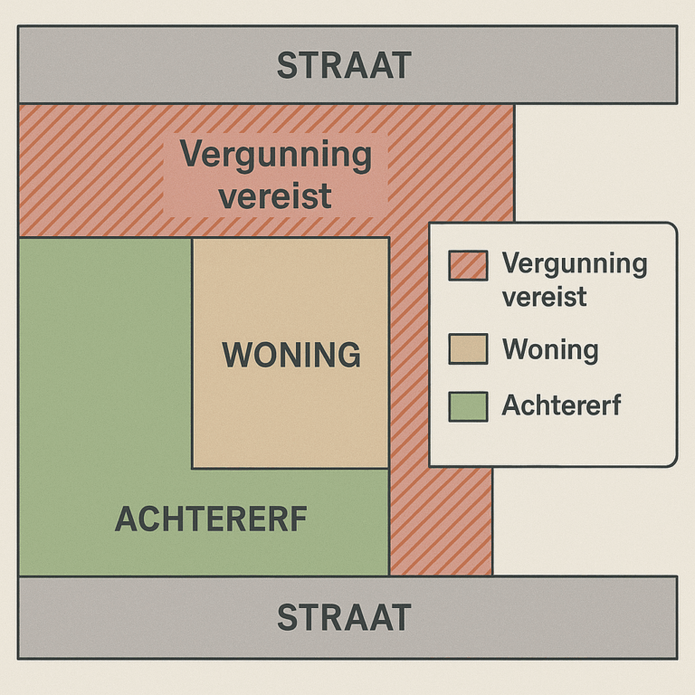 Vergunning aanbouw overzicht