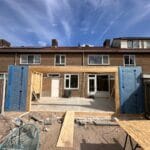 aanbouw tussenwoning 4x3meter