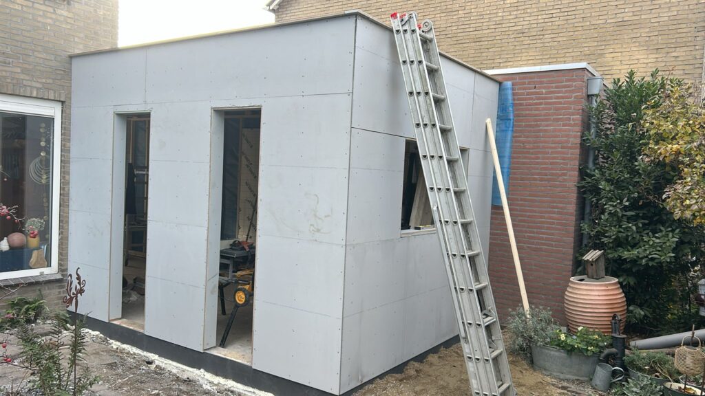 Aanbouw 3 meter bij 3 meter (3x3)