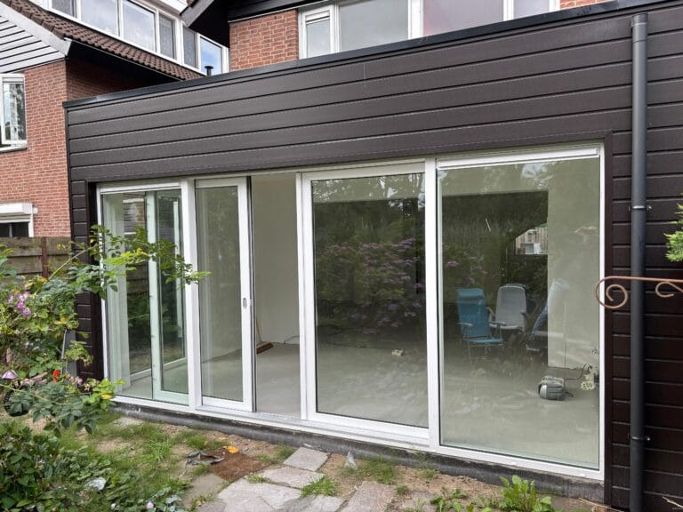 Aanbouw 3 meter bij 5 meter