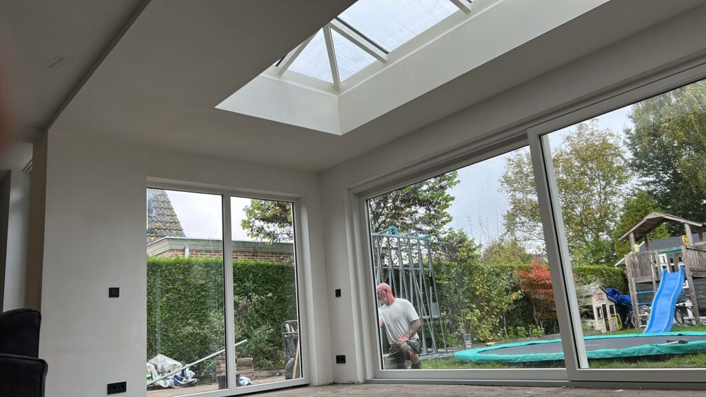 Aanbouw Lelystad gestuct