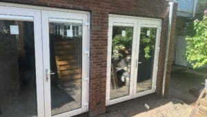 Aanbouw in Amsterdam-Oost dubbele openslaande deuren(19)