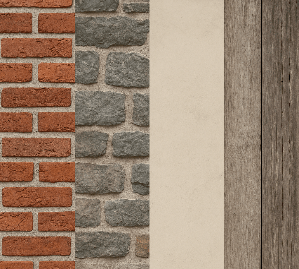 Gevelmaterialen die passen bij oude bouwstijlen