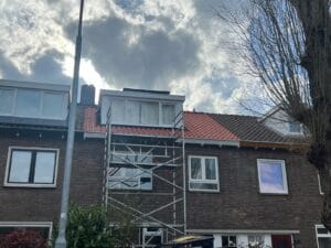 Houten dakkapel in Rotterdam