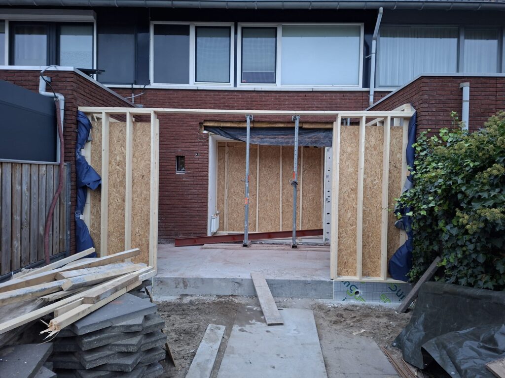 Houten aanbouw- RC-waarde