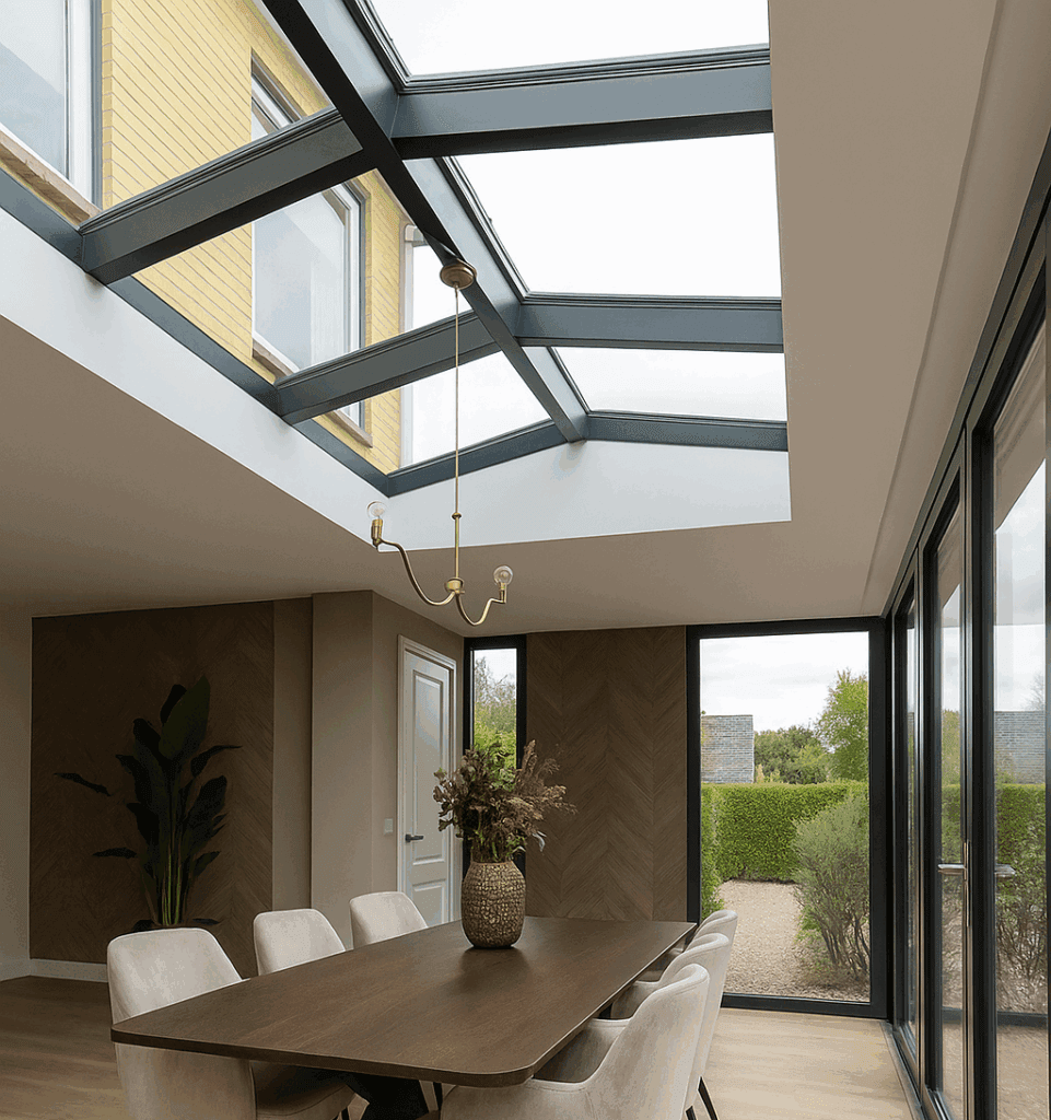 Verschil tussen serre, tuinkamer en glazen aanbouw