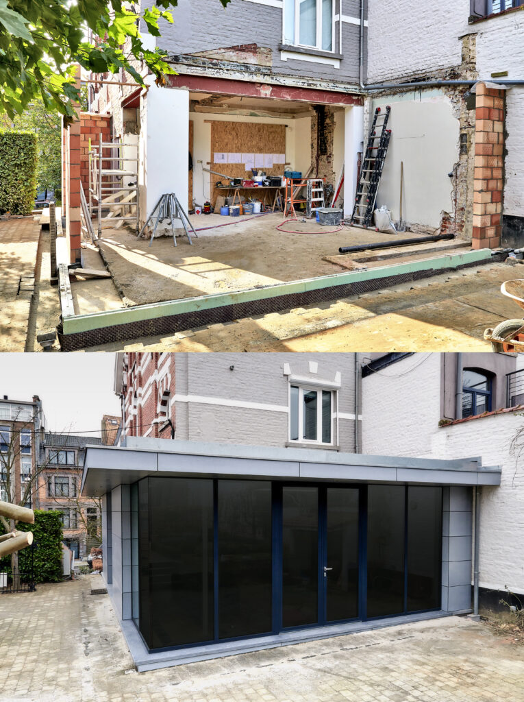 woning renovatie inclusief aanbouw door de Verbouw-Gigant gemaakt in mei 2025