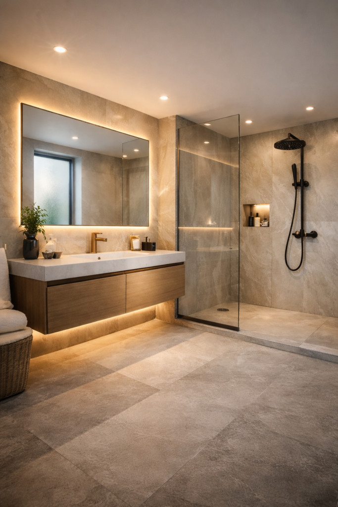 Badkamerrenovatie met wandpanelen snel geplaatst binnen 5 dagen