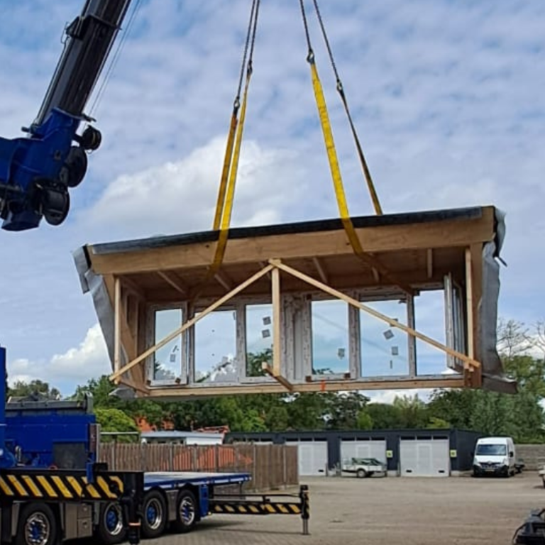 Dubbele dakkapel Utrecht met zinken dakgoot en HR++ glas - Verbouw-Gigant