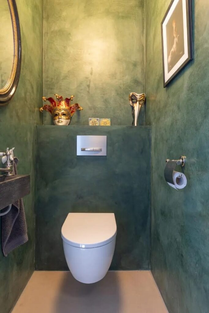 Toilet renovatie in een woning in Schiedam